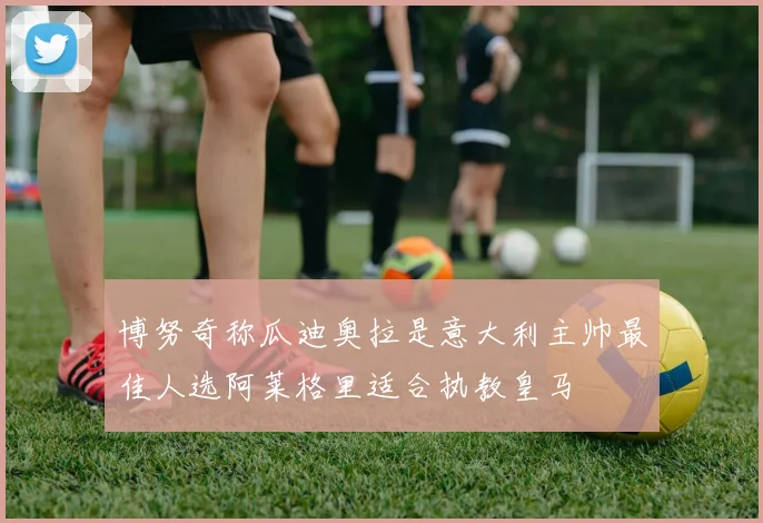 博努奇称瓜迪奥拉是意大利主帅最佳人选阿莱格里适合执教皇马